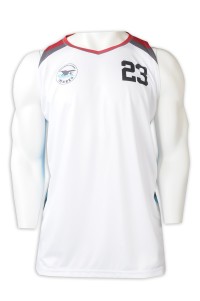 WTV179   Group jerseys custom-made basketball polo shirts football uniforms to the version of custom-made jerseys academic volleyball clothing wholesale V-neck printed logo   youth basketball jerseys    authentic basketball jerseys   tournament  jersey front view